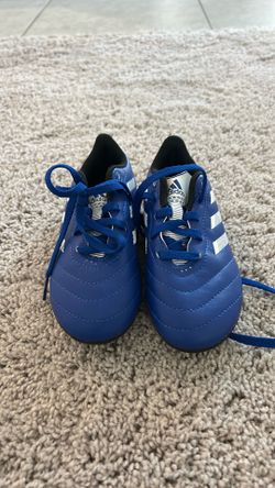 adidas Goletto VIII FG Junior Soccer, blue, 12k