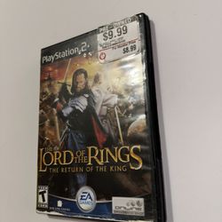 The Lord of the Rings: The Return of the King (PlayStation 2 PS2, 2003) 