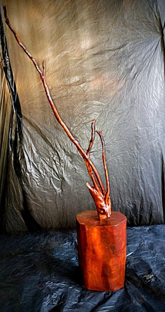 Cherrywood With A Bonsai Stick Tree