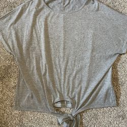 Shein 2x Tie Front Top