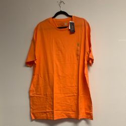 Polo Ralph Lauren Men’s Classic Fit Jersey. Crew Neck T-Shirt. Sz XXL. Pink.                    Ez