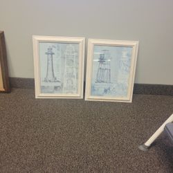 2 Beach Theme Frames 