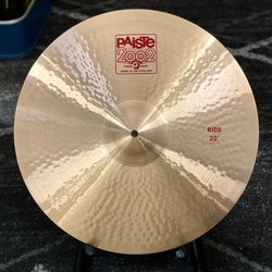 Paiste 20” 2002  Ride Cymbal