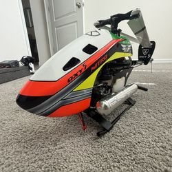 Rc Helicopter Lynx Oxy Nitroxy 5 O.S. 55 Hyper Futaba