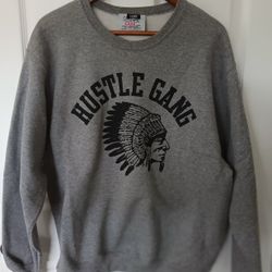 Y2k Hustle Gang Sweatshirt Size Large Nwot