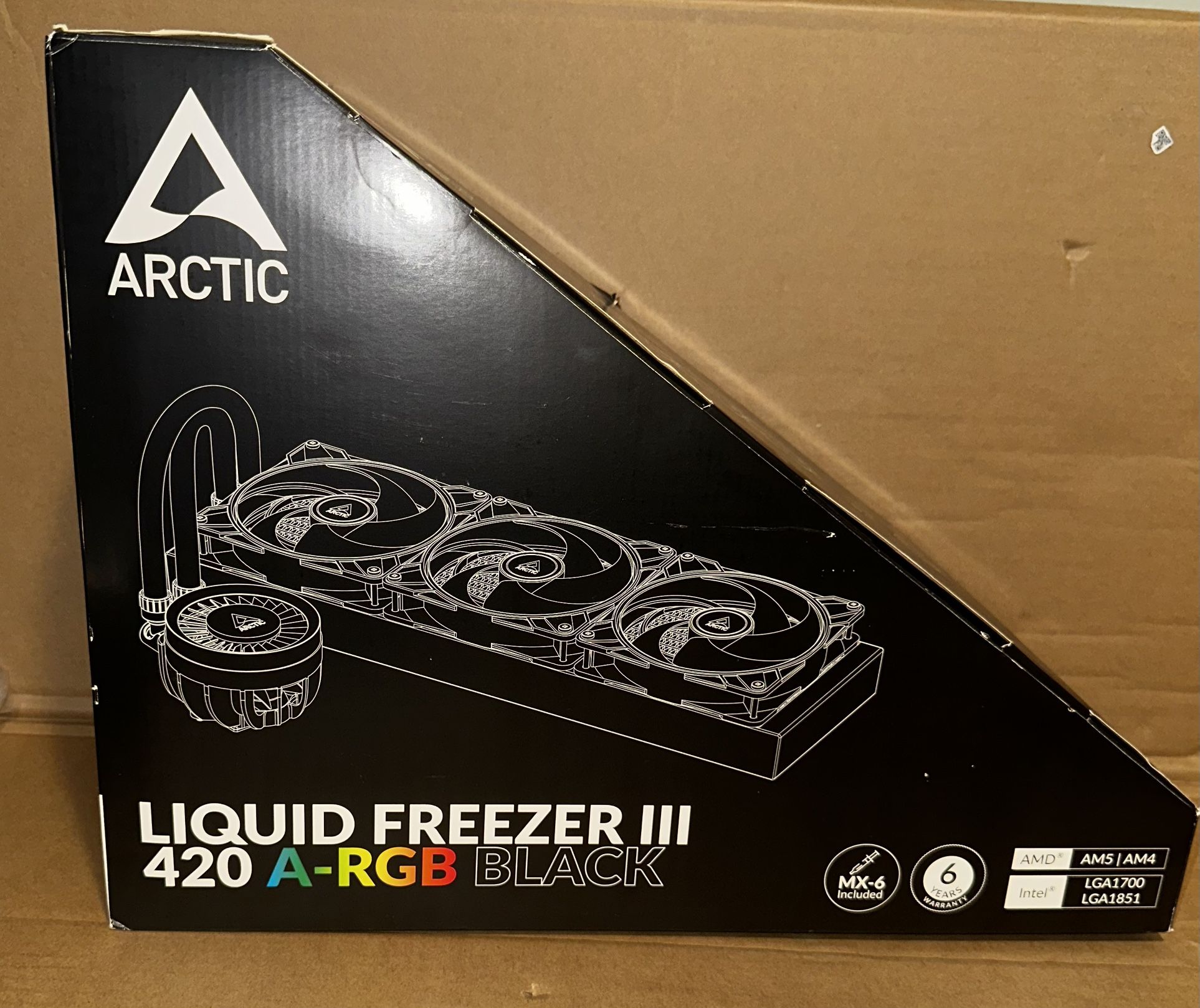 Arctic Liquid Freezer III 420 A-RGB (Black)