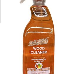 La totally awesome wood Cleaner daily shower Cleaner and kitchen cleaner 3 bottles
