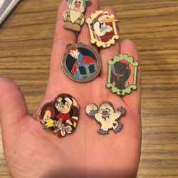 Six Disney Pins