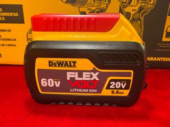 Brand New, Dewalt 20v/60v 9ah Flexvolt Battery