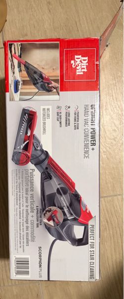 Hand vac convenience