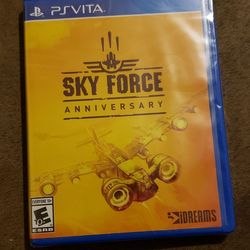 Sky Force Anniversary (PsVita) NEW/SEALED