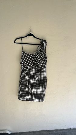 One shoulder cocktail dress
