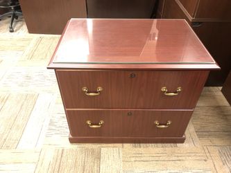 2 drawer traditional lateral file