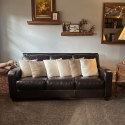 Leather Couch