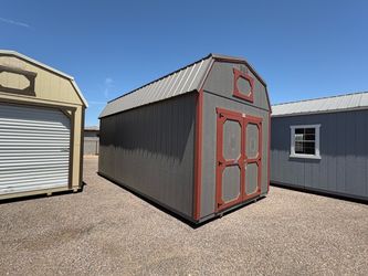 10x20 lofted storage shed