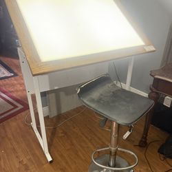 3x4 Ft Lighted Drafting /drawing Table