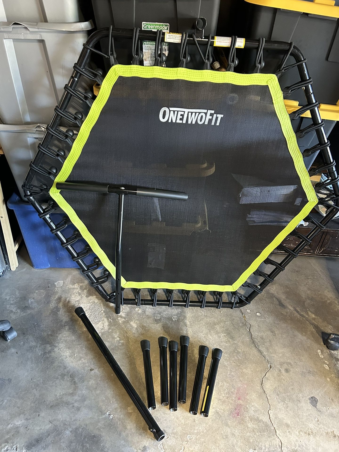 ONETWOFIT Exercise Trampoline