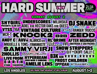 Hard Summer Tickets (Sunday)