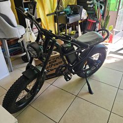 DRIFT.SLIDE Electric Bike for Adults, 1500W Peak Motor, Full Suspension E Mountain Bike,20"×4.5" Fat Tire, 48V/20ah