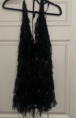 Black sparkly dress