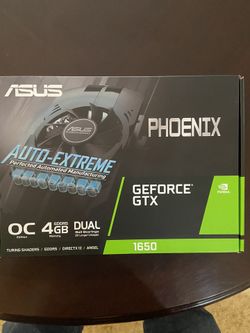 Nvidia 1650 Graphics Card 