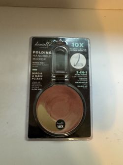 Danielle Creations 10X Folding Handheld Mirror