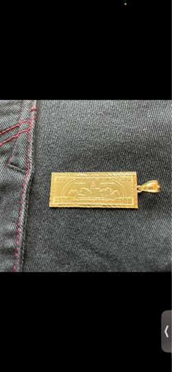 10k Gold Pendant 100 Bill