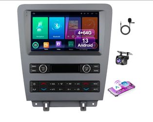 Car Radio Stereo for Ford Mustang 2010-2014 [4+64G ROM] 9" Touch Screen Radio with Wireless Carplay
