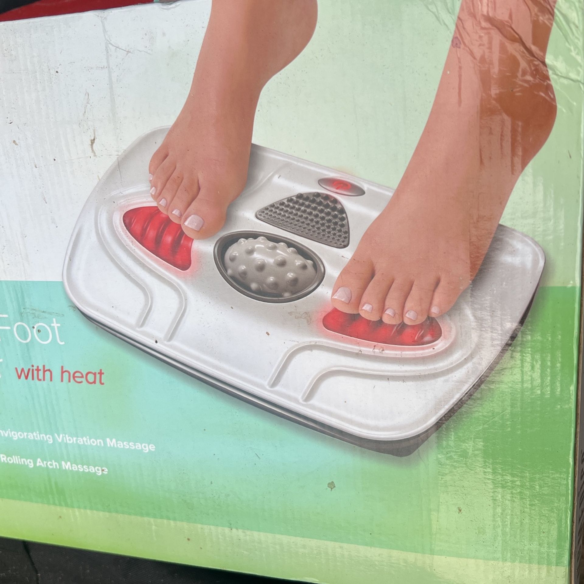 Great To Go Vibration Foot Massager With Heat