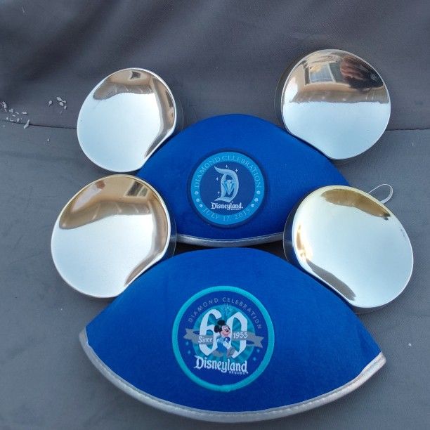 Disneyland California Diamond Anniversary Ear Hats