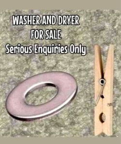 Washer & Dryer