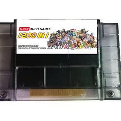 Super Multi Games Everdrive for Super Nintendo SNES 1200 In 1
