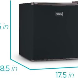 BLACK+DECKER BCRK17B Compact Refrigerator