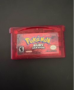 Pokemon Ruby Version Game Boy Advance