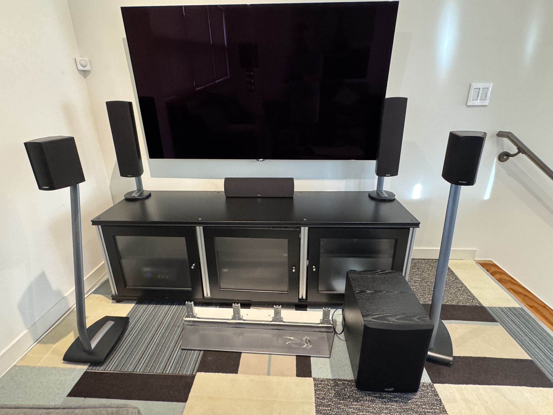 65" LG OLED + Paradigm Surround Speaker System