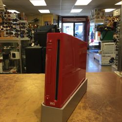 Red Nintendo Wii System 