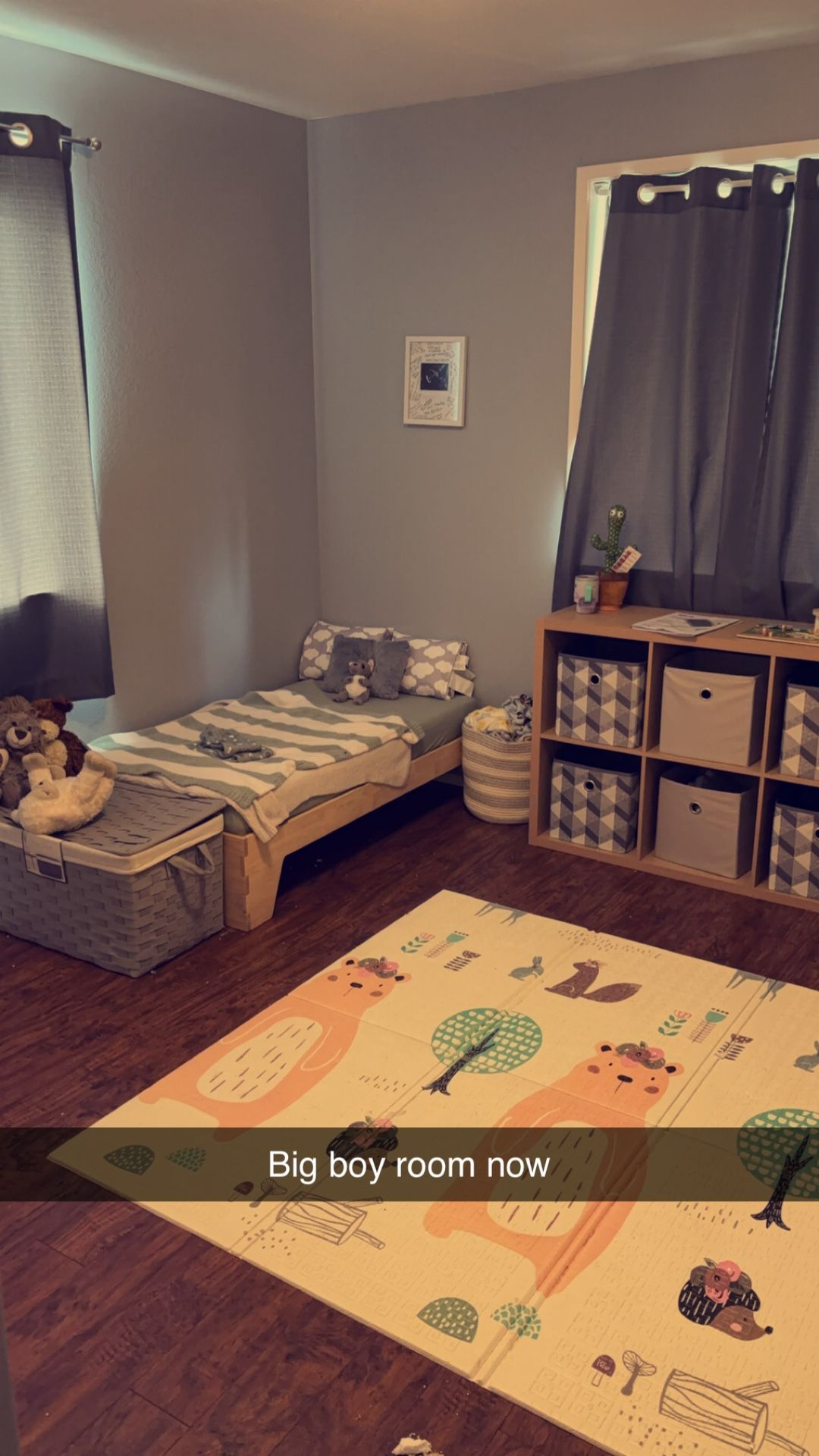Monressori toddler bed