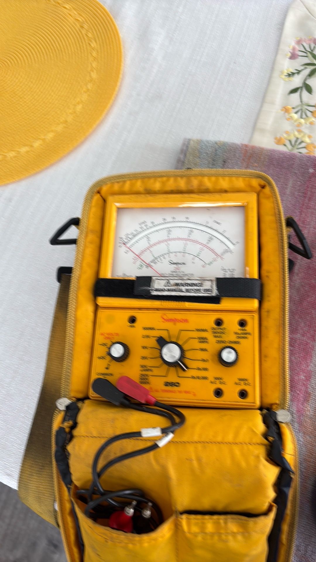 Simpson 360 series multimeter