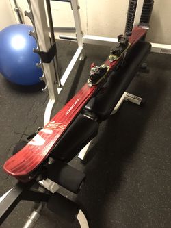 Salomon scrambler 155 with bindings