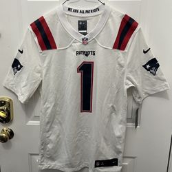 NEW - Cam Newton #1 Nike NFL On Field New England Patriots Jersey - Size M 