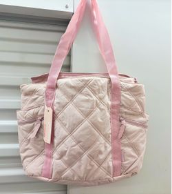 BAGSMART Paz Quilted Laptop Travel Tote Bag