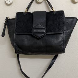 Marc by Marc Jacobs Black Leather Satchel Crossbody Bag – Classic & Authentic