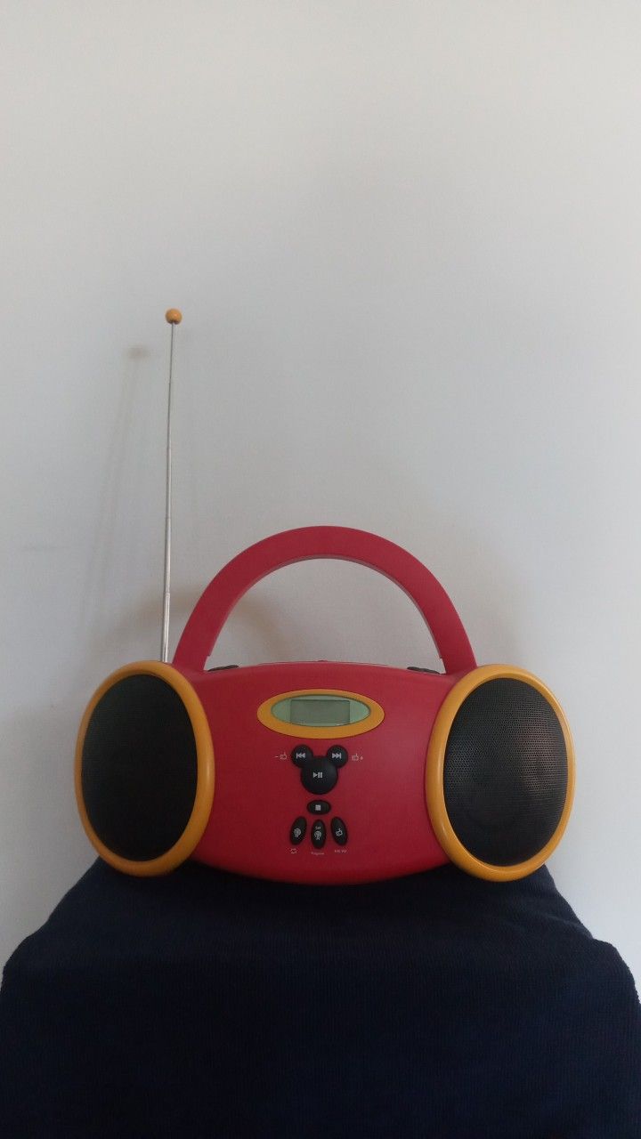 Disney Mickey mouse CD Boombox