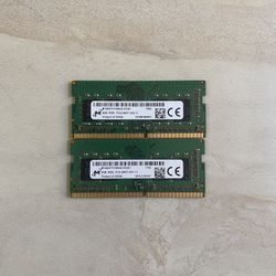 Micron 8GB DDR4 PC4-2400T-SA2-11 MHz SODIMM Laptop RAM - MTA8ATF1G64HZ-2G3H1