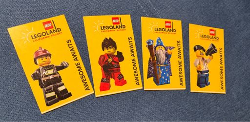 4 Lego Land Admission Tickets