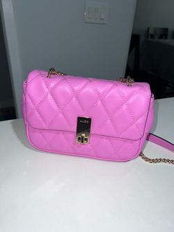 cute pink aldo crossbody bag.