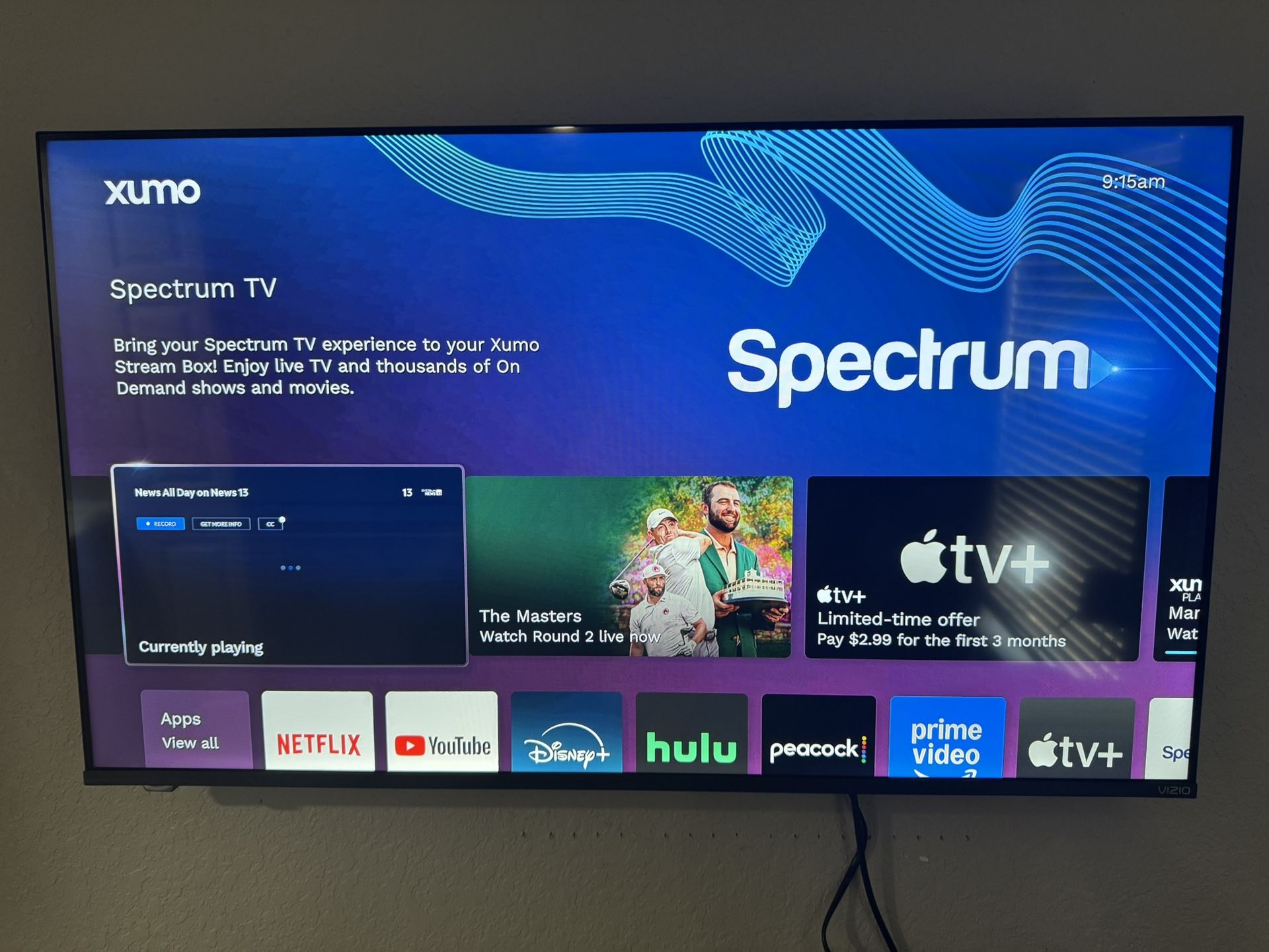 Vizeo 45” Roku TV