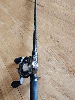 Phenix father ftx series With TEAMLEWIS PRO TI LEFT HAND BAITCASTER REEL 7"7FT 10-25LB LURE WT 1/4-2OZ GEAR RATIO 7.5:1 IS LIKE BRAND NEW