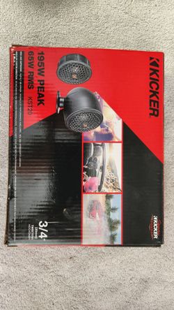 Kicker KST20 tweeters - 65watt
