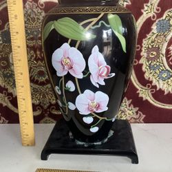 Franklin Mint 24 Karat Gold “The Vase Of The Fragrant Orchid”.  Makoto Miyagi